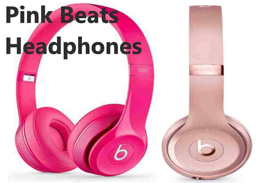 pink beats headphones