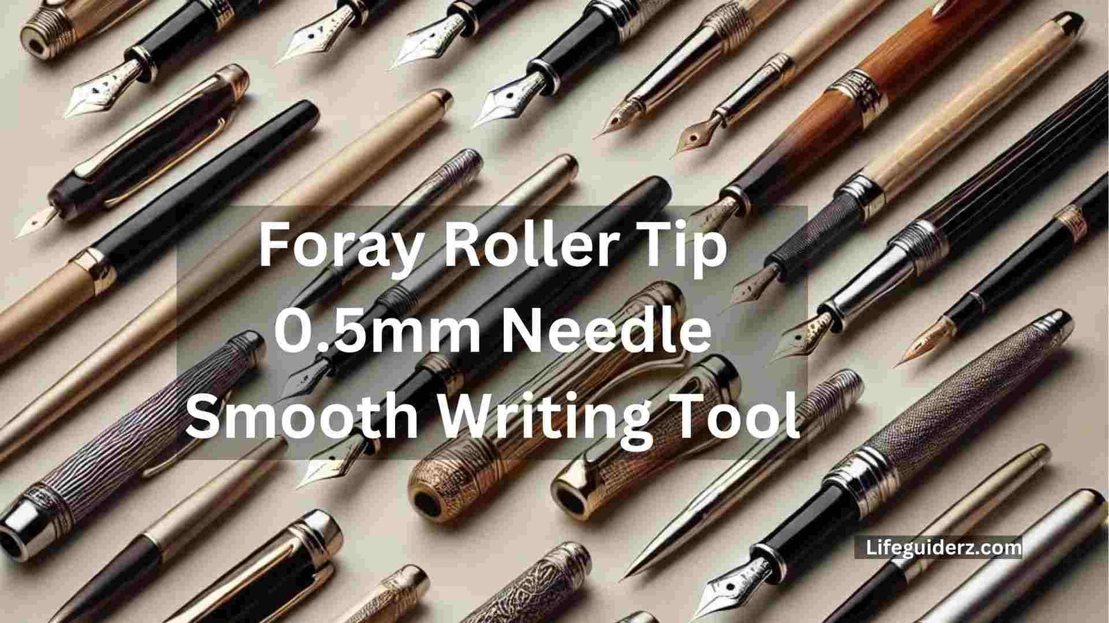 Foray Roller Tip 0.5mm Needle Smooth Writing Tool